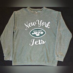 Women's New York Jets G-III 4Her by Carl Banks Green Comfy Cord Pullover